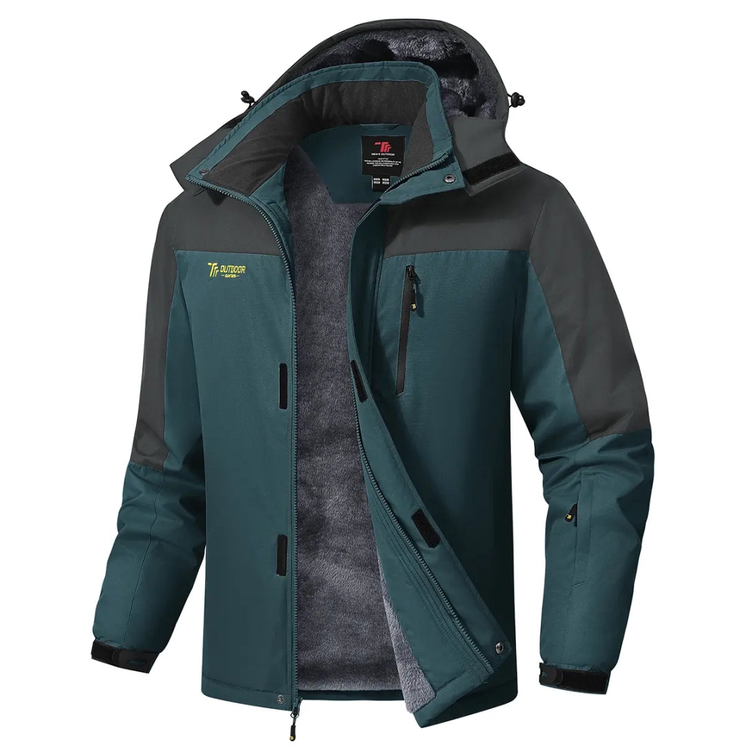 Men’s Winter Ski Snow Jacket Waterproof Windproof Fleece Lined