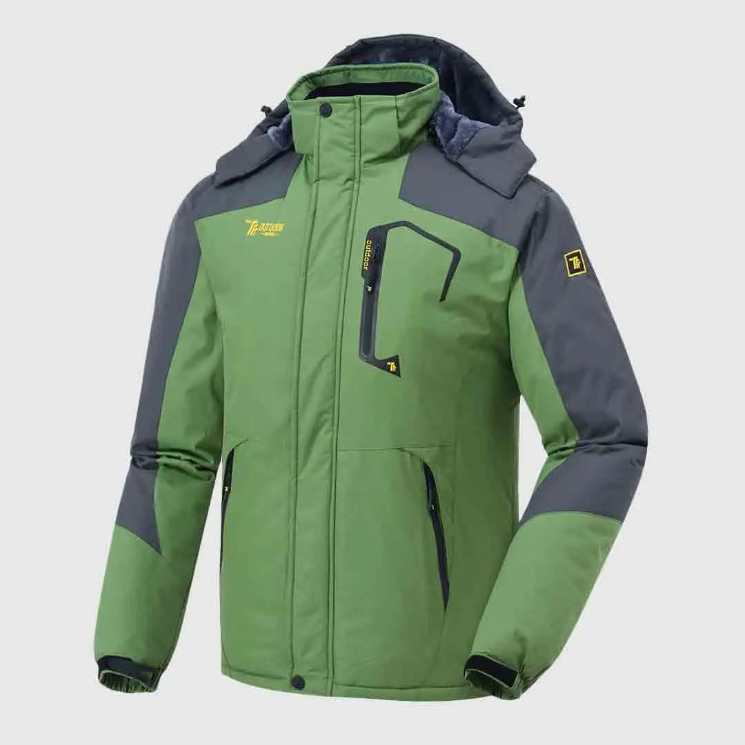 🔥 BESTSELLER | 4PCS $29.99 | Men's Waterproof Insulated Ski Snow Jacket Big & Tall Sizes