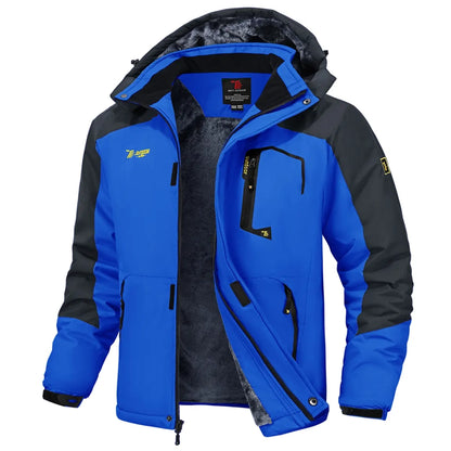 🔥 BESTSELLER | 4PCS $29.99 | Men's Waterproof Insulated Ski Snow Jacket Big & Tall Sizes