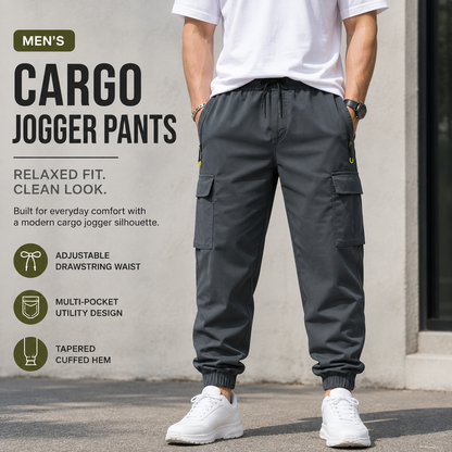 🔥 BESTSELLER |Men’s Multi-Pocket Cargo Jogger Pants