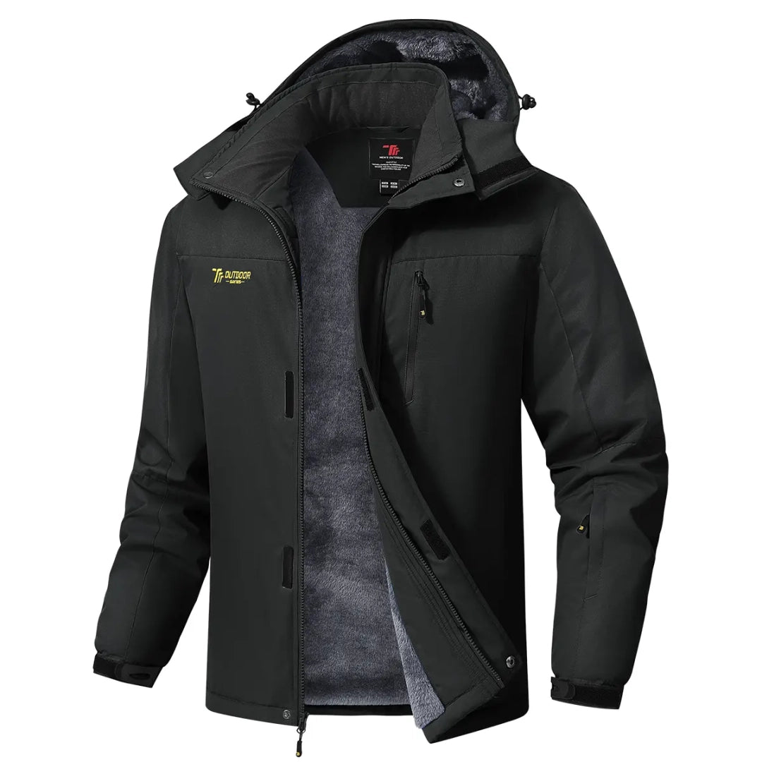 Men’s Winter Ski Snow Jacket Waterproof Windproof Fleece Lined