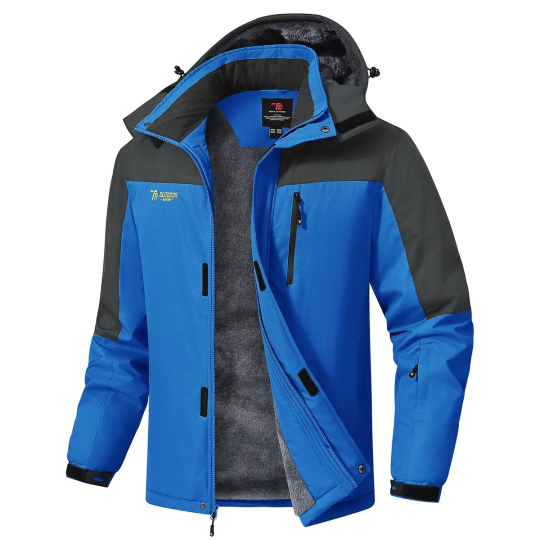 Men’s Winter Ski Snow Jacket Waterproof Windproof Fleece Lined