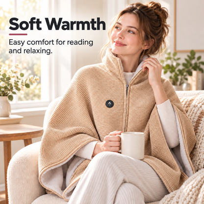 🔥 BESTSELLER | 3PCS $22.99 | Wearable Heated Blanket – Cozy Hands-Free Warmth