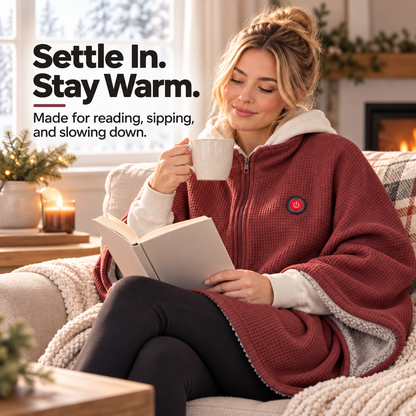 🔥 BESTSELLER | 3PCS $22.99 | Wearable Heated Blanket – Cozy Hands-Free Warmth