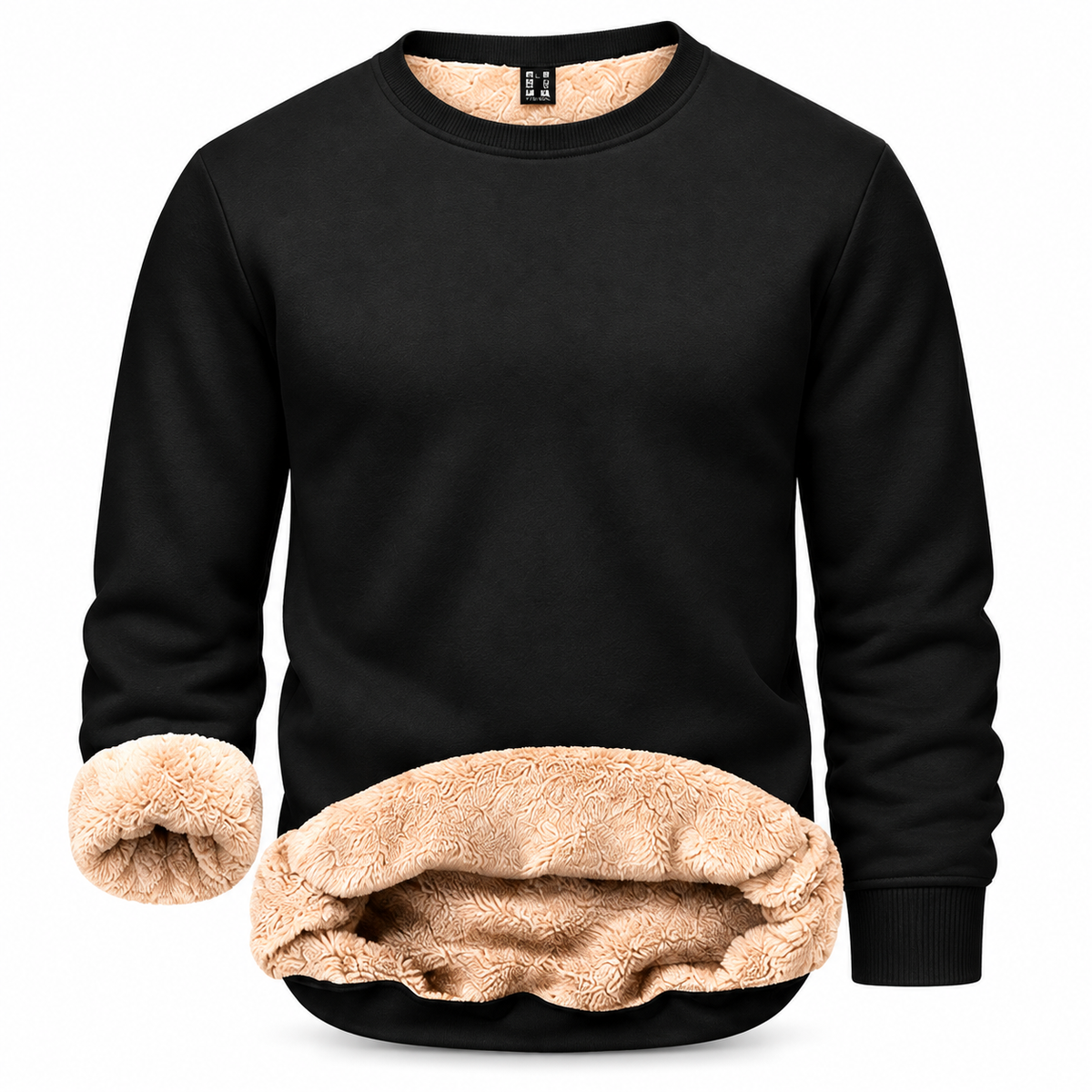 🔥 BESTSELLER | 8PCS $24.99 |Men's Fitted Crewneck Fleece Lined Sweatshirt