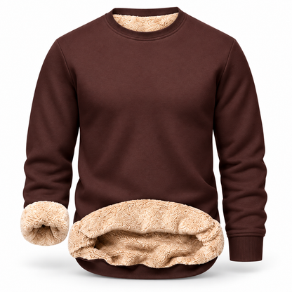 🔥 BESTSELLER | 8PCS $24.99 |Men's Fitted Crewneck Fleece Lined Sweatshirt
