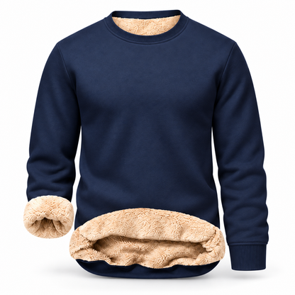 🔥 BESTSELLER | 8PCS $24.99 |Men's Fitted Crewneck Fleece Lined Sweatshirt