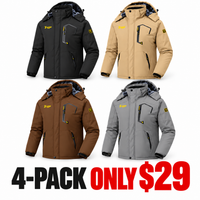 4 Pack B【BLACK+KHAKI+COFFEE+LIGHT GREY】